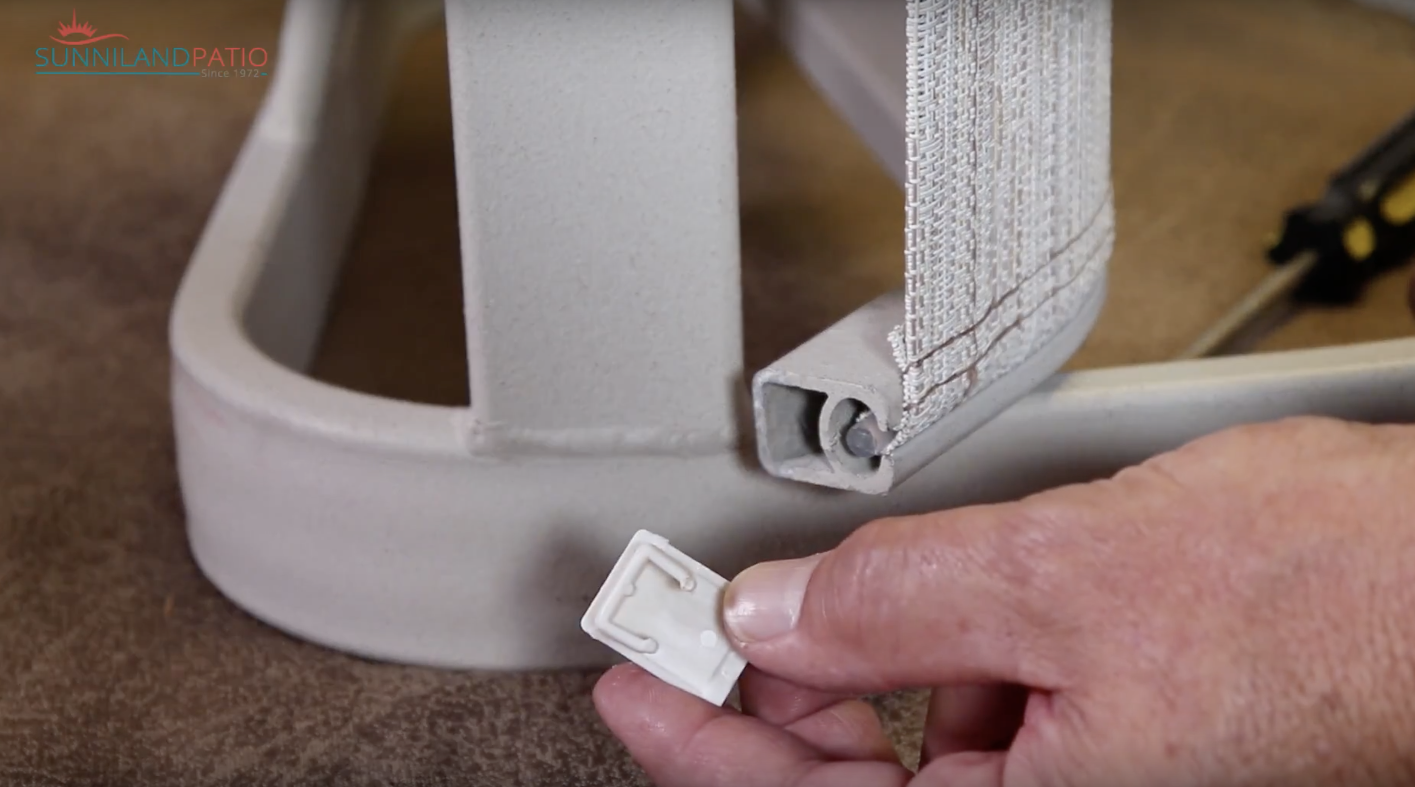 How to Measure and Install Sling Rail Endcaps Sunniland Patio Patio